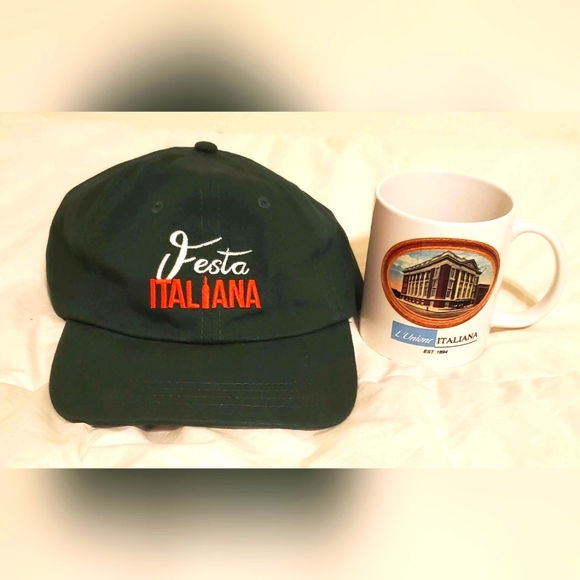 Italian Club Other - Brand New Hat and Mug Set : Italian Club of Tampa Bay, Festa Italian